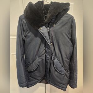 Abercrombie & Fitch Navy Winter Jacket
